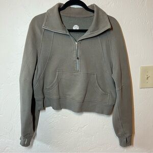 Lululemon Scuba Oversized Funnel Neck Half Zip